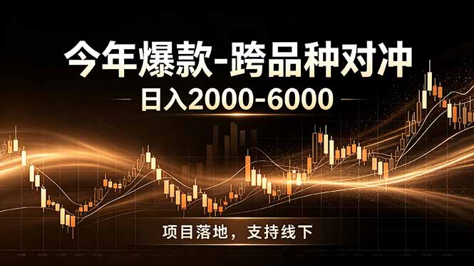 全新跨品种对冲模式上线！日稳定盈利 2000-6000，合规长久可批量放大-抖音新作品监控助手