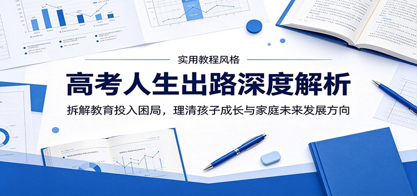高考人生出路深度解析:拆解教育投入困局,理清孩子成长与家庭未来发展方向-抖音新作品监控助手