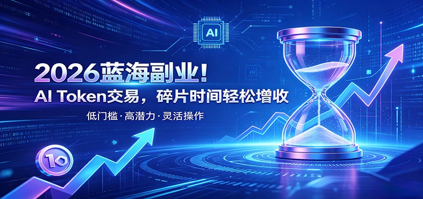 AI Token算力赛道!普通人可入局的数字副业,零门槛快速起步-抖音新作品监控助手