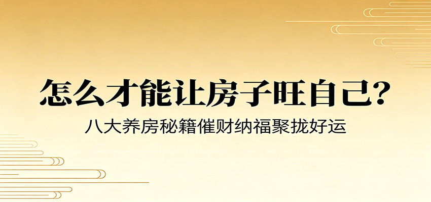 付费文章《怎么才能让房子旺自己？》八大养房秘籍催财纳福聚拢好运-抖音新作品监控助手
