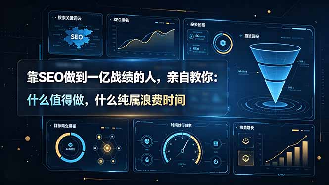 靠SEO做到一亿战绩的人，亲自教你：什么值得做，什么纯属浪费时间【原创双语字幕】-抖音新作品监控助手
