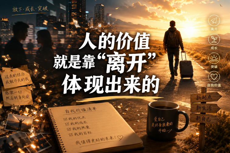 付费文章：人的价值就是靠“离开”体现出来的-抖音新作品监控助手