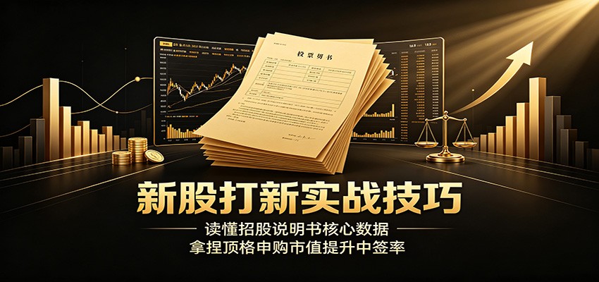 新股打新实战技巧：读懂招股说明书核心数据，拿捏顶格申购市值提升中签率-抖音新作品监控助手