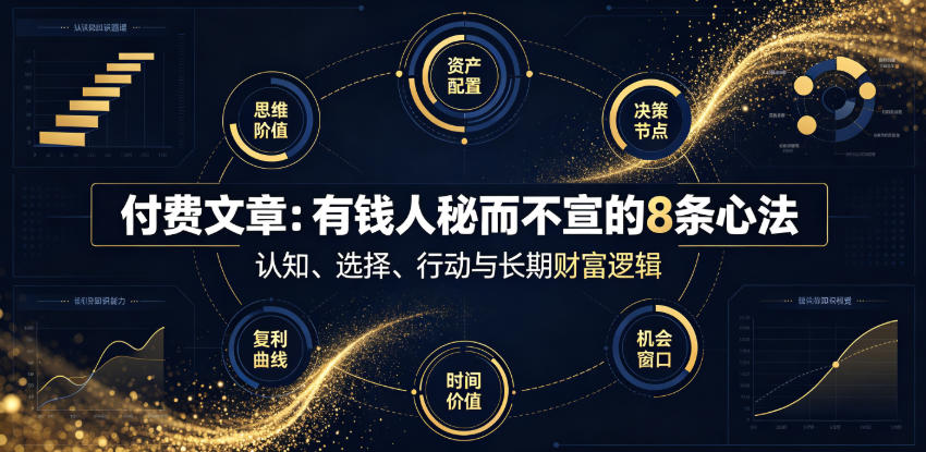 付费文章：有钱人秘而不宣的8条心法-抖音新作品监控助手