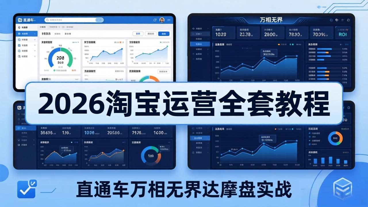 2026淘宝运营全套教程(更新7月-抖音新作品监控助手